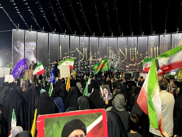 گزارش تصویری/ اجتماع حامیان وطن در ملارد