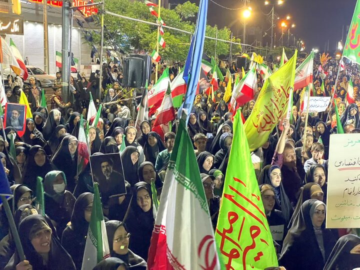 گزارش تصویری/ اجتماع حامیان وطن در ملارد