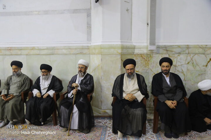 مراسم سالگرد مرحوم آیت‌الله العظمی بهجت در قم