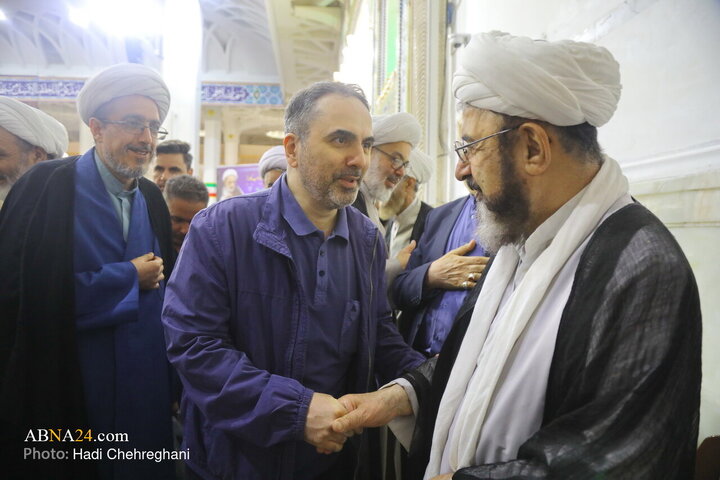 مراسم سالگرد مرحوم آیت‌الله العظمی بهجت در قم