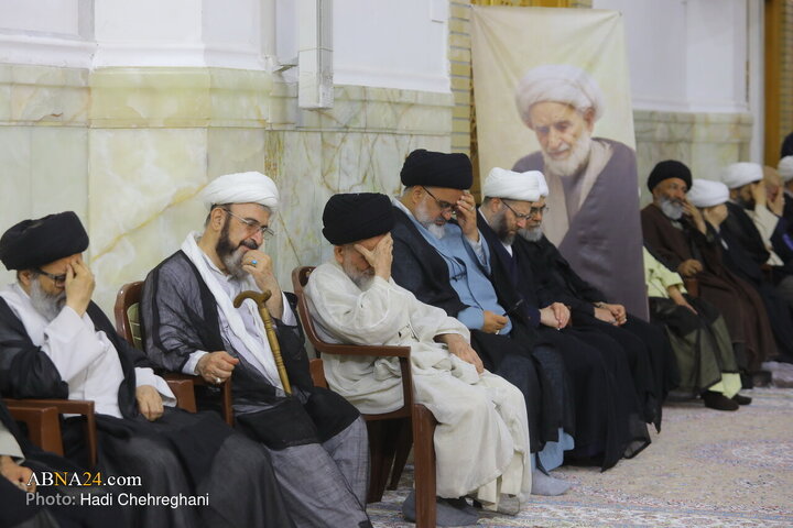 مراسم سالگرد مرحوم آیت‌الله العظمی بهجت در قم