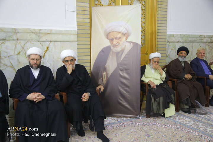 مراسم سالگرد مرحوم آیت‌الله العظمی بهجت در قم