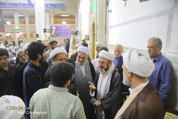مراسم سالگرد مرحوم آیت‌الله العظمی بهجت در قم