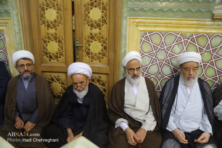 مراسم سالگرد مرحوم آیت‌الله العظمی بهجت در قم