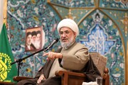 Məzlum bölgə şiələrinə dəstək olaraq Qum Elmi Hövzəsinin və Hizbullah ümmətinin böyük toplantısı \ Fotoreportaj
