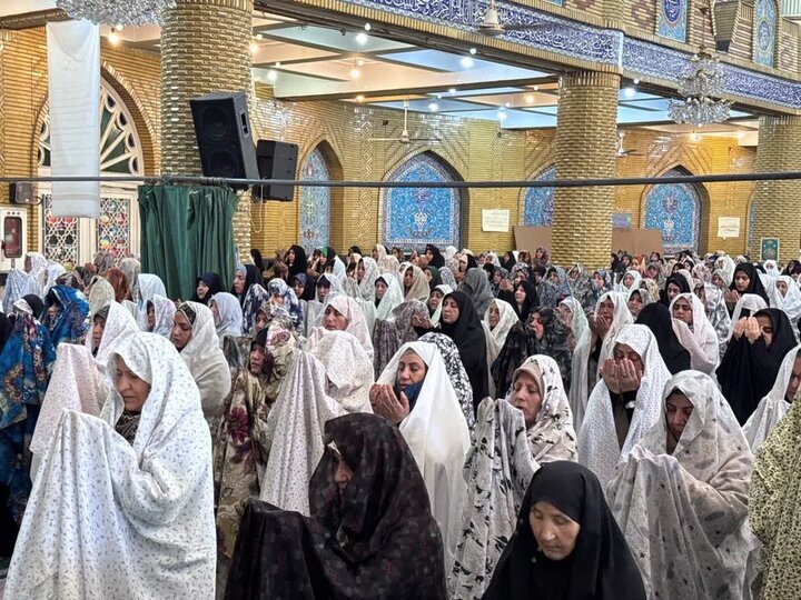 گزارش تصویری/ برگزاری نماز عبادی سیاسی جمعه در قرچک