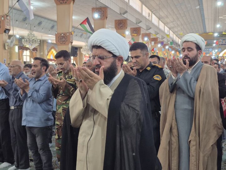 گزارش تصویری/ نماز عبادی سیاسی جمعه در پاکدشت