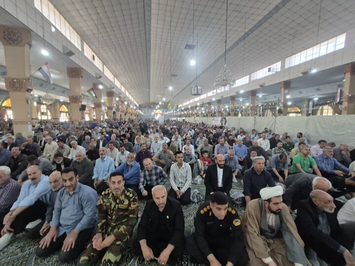 گزارش تصویری/ نماز عبادی سیاسی جمعه در پاکدشت