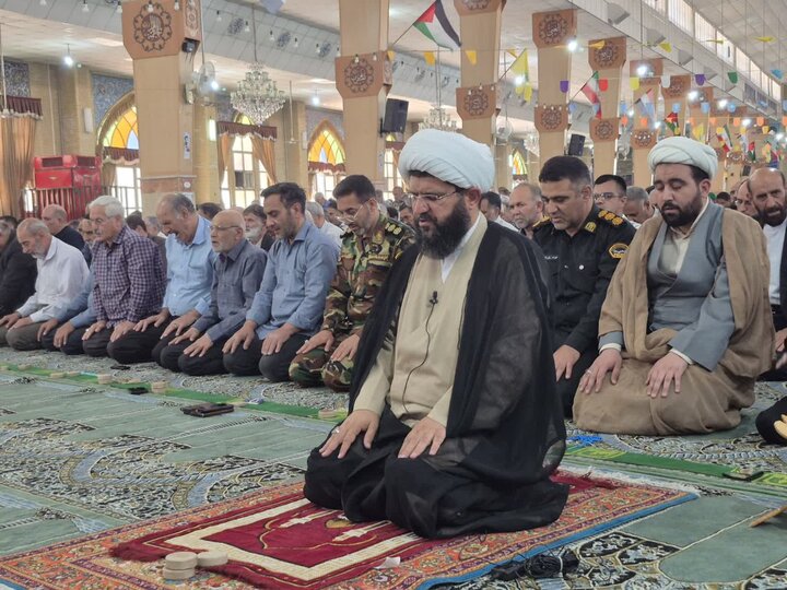 گزارش تصویری/ نماز عبادی سیاسی جمعه در پاکدشت