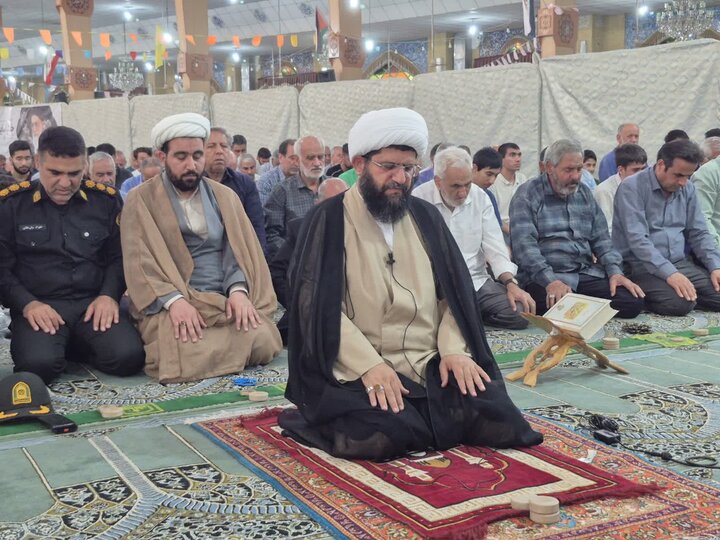 گزارش تصویری/ نماز عبادی سیاسی جمعه در پاکدشت