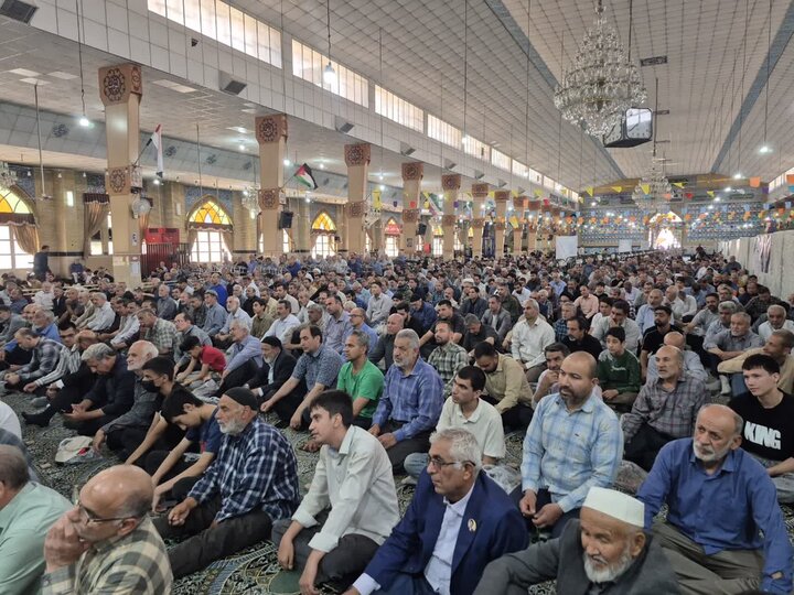 گزارش تصویری/ نماز عبادی سیاسی جمعه در پاکدشت