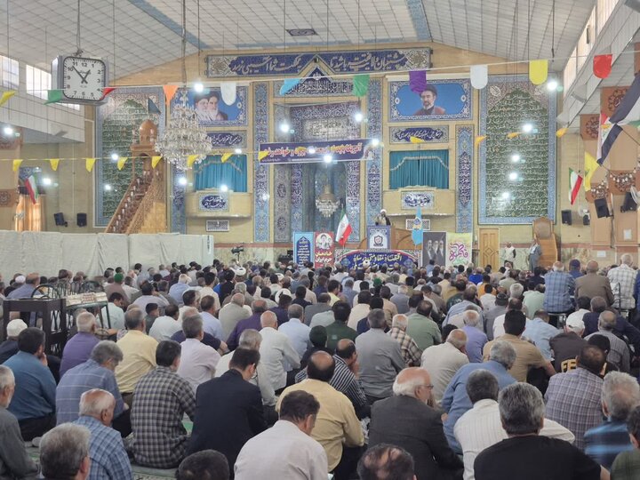 گزارش تصویری/ نماز عبادی سیاسی جمعه در پاکدشت