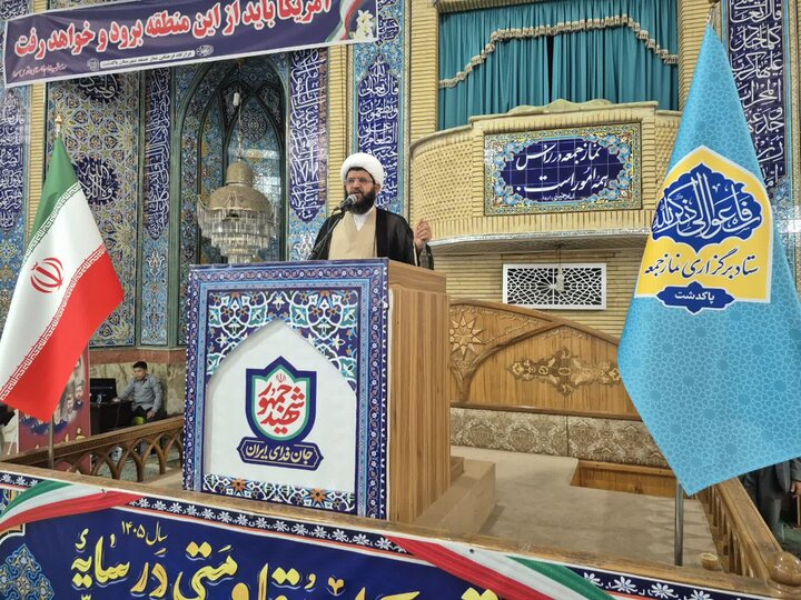 گزارش تصویری/ نماز عبادی سیاسی جمعه در پاکدشت