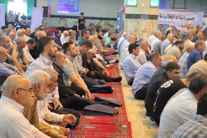 گزارش تصویری/ نماز باشکوه عبادی‌ـ‌سیاسی جمعه در اسلامشهر