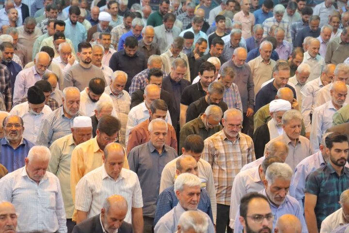 گزارش تصویری/ نماز باشکوه عبادی‌ـ‌سیاسی جمعه در اسلامشهر