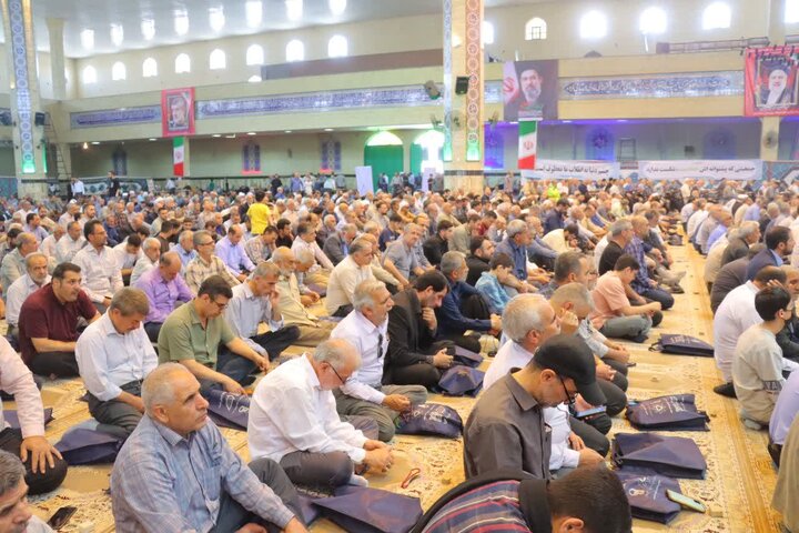 گزارش تصویری/ نماز باشکوه عبادی‌ـ‌سیاسی جمعه در اسلامشهر