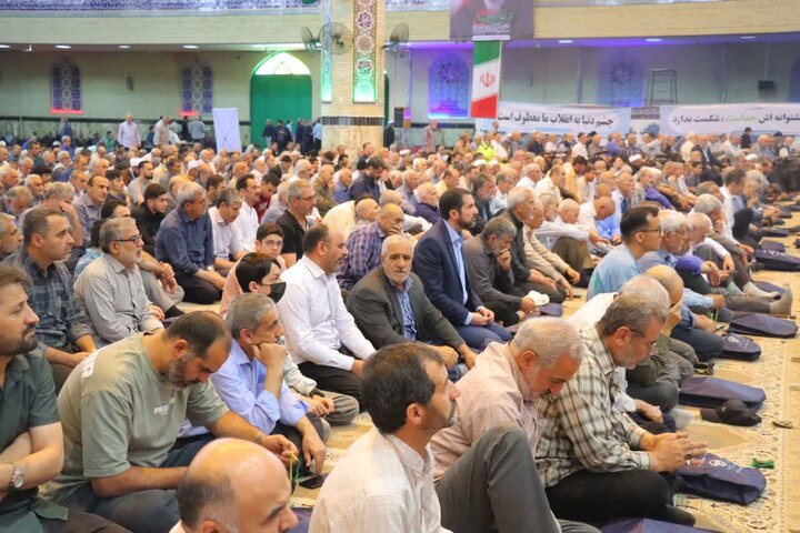 گزارش تصویری/ نماز باشکوه عبادی‌ـ‌سیاسی جمعه در اسلامشهر
