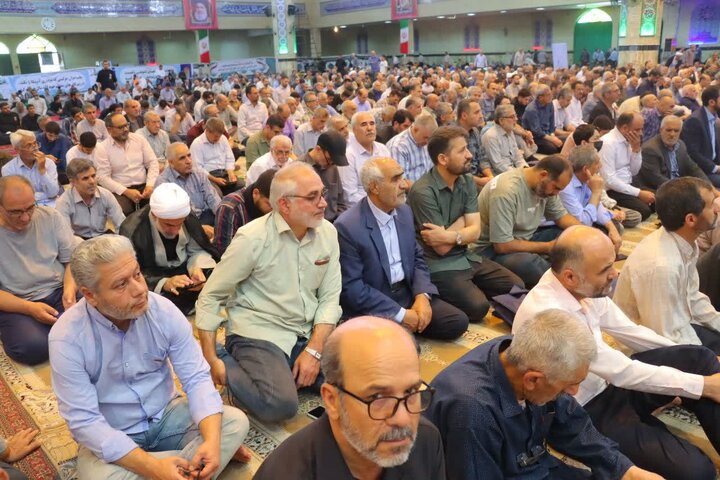 گزارش تصویری/ نماز باشکوه عبادی‌ـ‌سیاسی جمعه در اسلامشهر