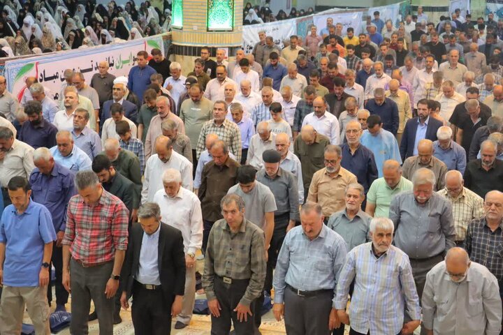 گزارش تصویری/ نماز باشکوه عبادی‌ـ‌سیاسی جمعه در اسلامشهر