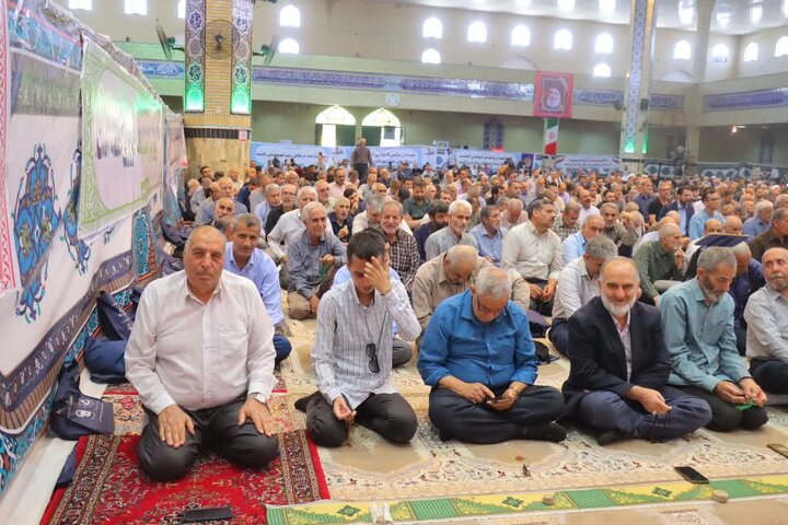 گزارش تصویری/ نماز باشکوه عبادی‌ـ‌سیاسی جمعه در اسلامشهر