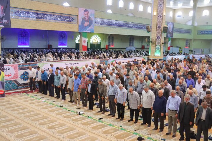 گزارش تصویری/ نماز باشکوه عبادی‌ـ‌سیاسی جمعه در اسلامشهر