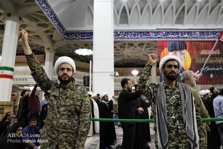 اجتماع بزرگ حوزویان و امت حزب الله در حمایت از شیعیان مظلوم منطقه