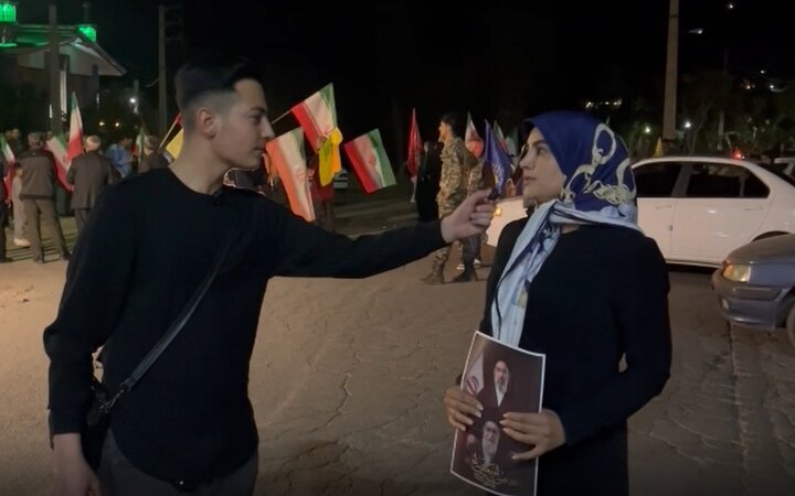 ویدیو | دفاع از ایران زمان نمی‌شناسد / فقط به دستور رهبر انقلاب، خیابان را ترک می‌کنیم