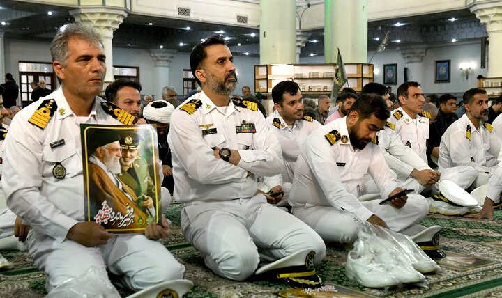 گزارش تصویری/  مراسم گرامیداشت اربعین شهادت امیر موسوی در حرم حضرت عبدالعظیم(ع)