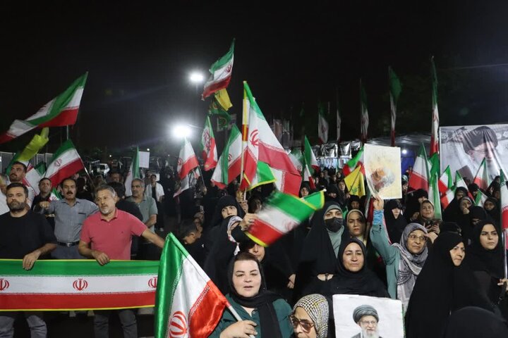 گزارش تصویری/ هفتادوهفت شب پایداری و ایستادگی در باقرشهر و کهریزک