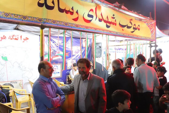 گزارش تصویری/ میدان‌داری مردم اسلامشهر در شب هفتادوهفتم