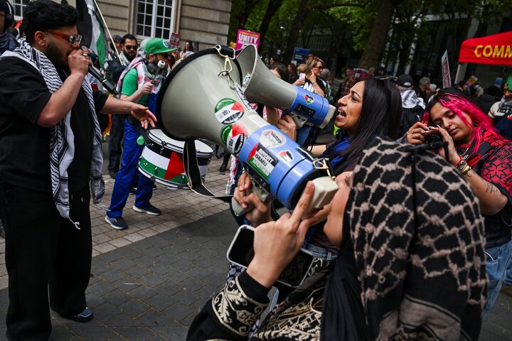 عکس خبری/ تظاهرات حمایت از فلسطین در لندن
