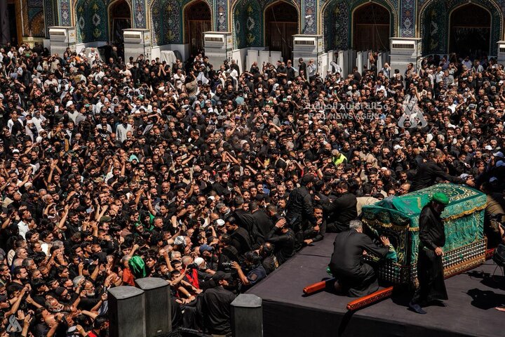 حضور نزدیک به ۵ میلیون زائر در مراسم عزاداری شهادت امام جواد(ع) در کاظمین