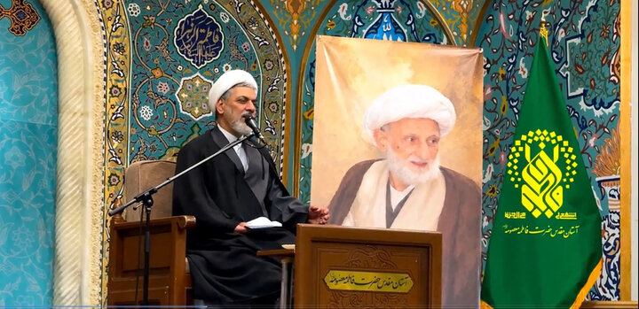 ویدیو | مراسم بزرگداشت سالگرد ارتحال آیت‌الله العظمی بهجت(ره) در حرم بانوی کرامت