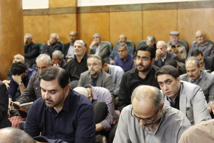 گزارش تصویری/  بزرگداشت امام شهید و شهدای موتلفه اسلامی در جنگ اخیر