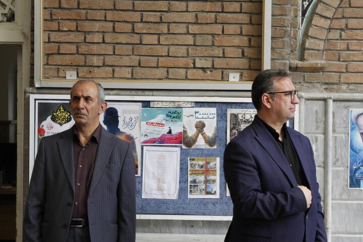 گزارش تصویری/  بزرگداشت امام شهید و شهدای موتلفه اسلامی در جنگ اخیر