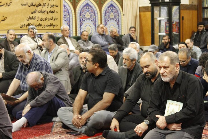 گزارش تصویری/  بزرگداشت امام شهید و شهدای موتلفه اسلامی در جنگ اخیر