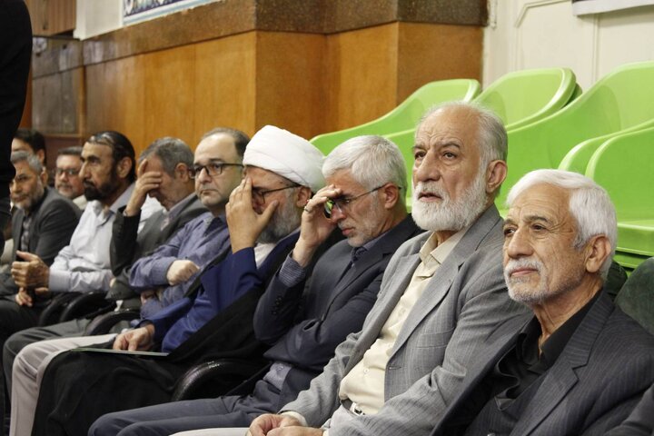 گزارش تصویری/  بزرگداشت امام شهید و شهدای موتلفه اسلامی در جنگ اخیر
