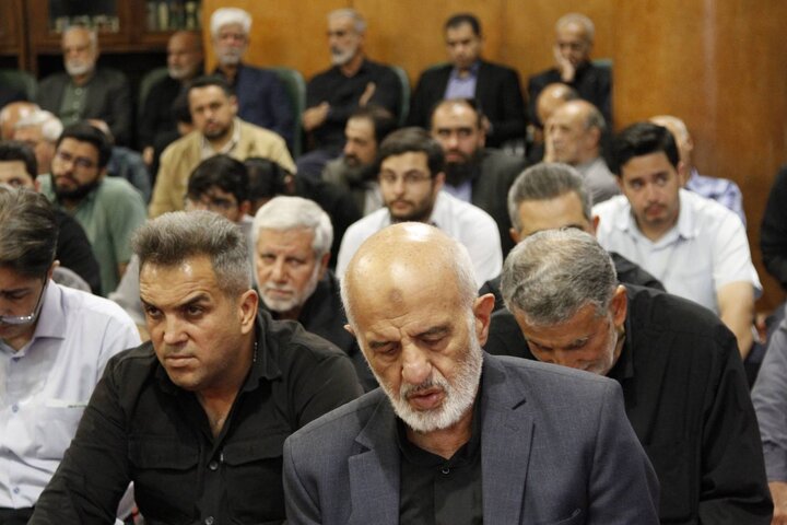 گزارش تصویری/  بزرگداشت امام شهید و شهدای موتلفه اسلامی در جنگ اخیر