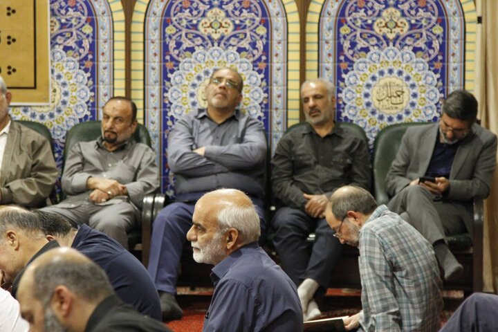 گزارش تصویری/  بزرگداشت امام شهید و شهدای موتلفه اسلامی در جنگ اخیر