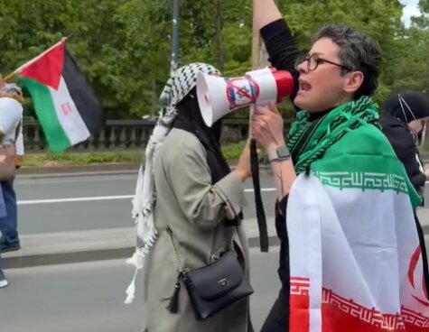 ویدیو | طنین لبیک »سیدمجتبی« بین آزادگان کشور آلمان
