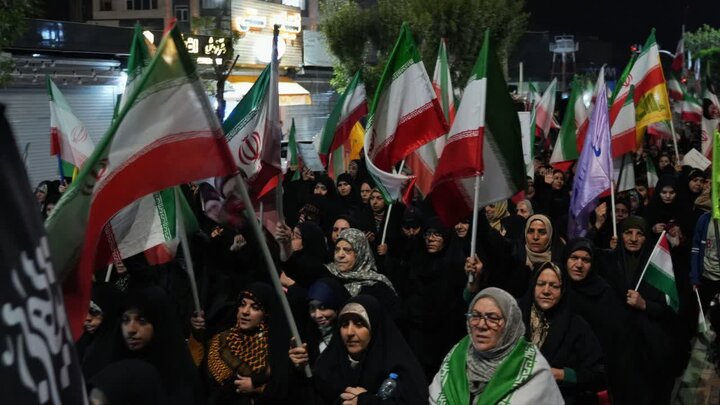 گزارش تصویری/ موج هشتادم جهاد مقدس خیابانی مردم ولایت‌مدار باقرشهر و کهریزک
