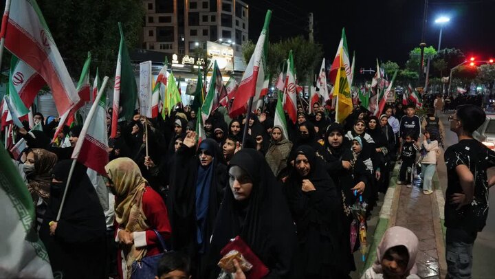 گزارش تصویری/ موج هشتادم جهاد مقدس خیابانی مردم ولایت‌مدار باقرشهر و کهریزک