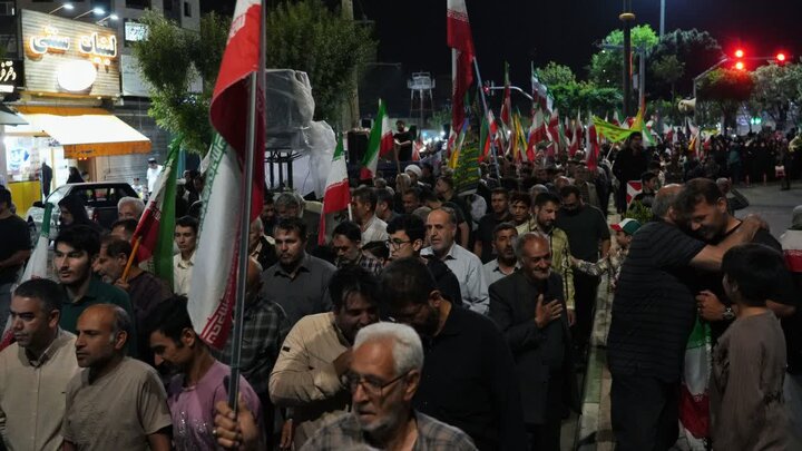 گزارش تصویری/ موج هشتادم جهاد مقدس خیابانی مردم ولایت‌مدار باقرشهر و کهریزک