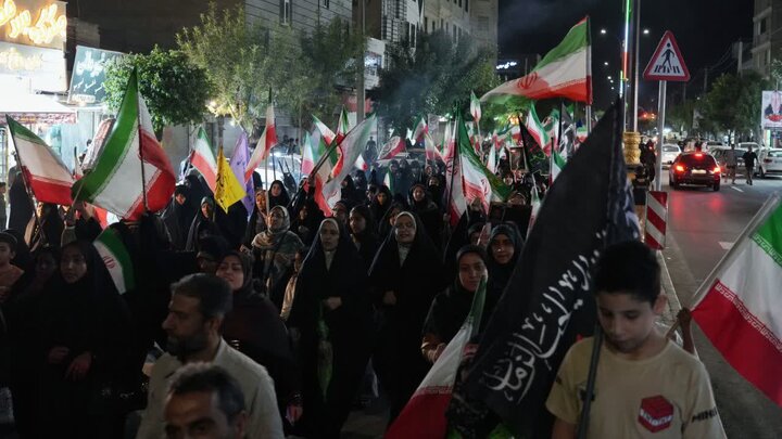 گزارش تصویری/ موج هشتادم جهاد مقدس خیابانی مردم ولایت‌مدار باقرشهر و کهریزک