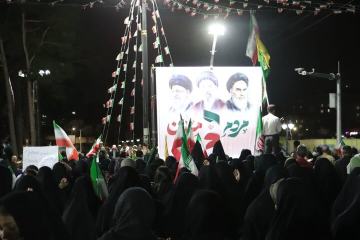 گزارش تصویری/ موج هشتادم جهاد مقدس خیابانی مردم ولایت‌مدار باقرشهر و کهریزک