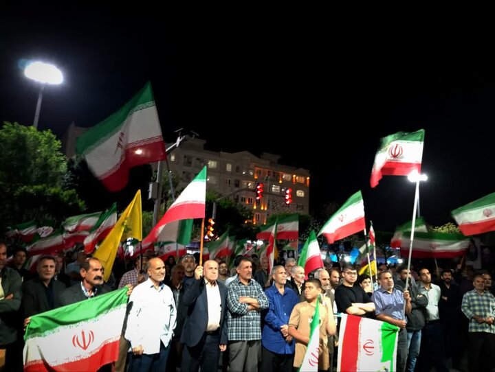 گزارش تصویری/ موج هشتادم جهاد مقدس خیابانی مردم ولایت‌مدار باقرشهر و کهریزک
