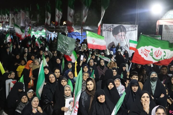 گزارش تصویری/ موج هشتادم جهاد مقدس خیابانی مردم ولایت‌مدار باقرشهر و کهریزک