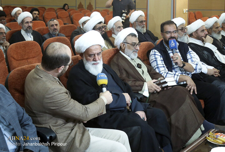 آیین رونمایی از مجموعه ارزشمند «منظومه فکری آیت‌الله العظمی مکارم‌شیرازی»