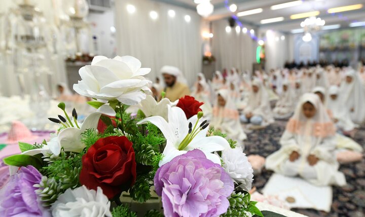گزارش تصویری/  مراسم جشن تکلیف دختران در حرم حضرت عبدالعظیم(ع)