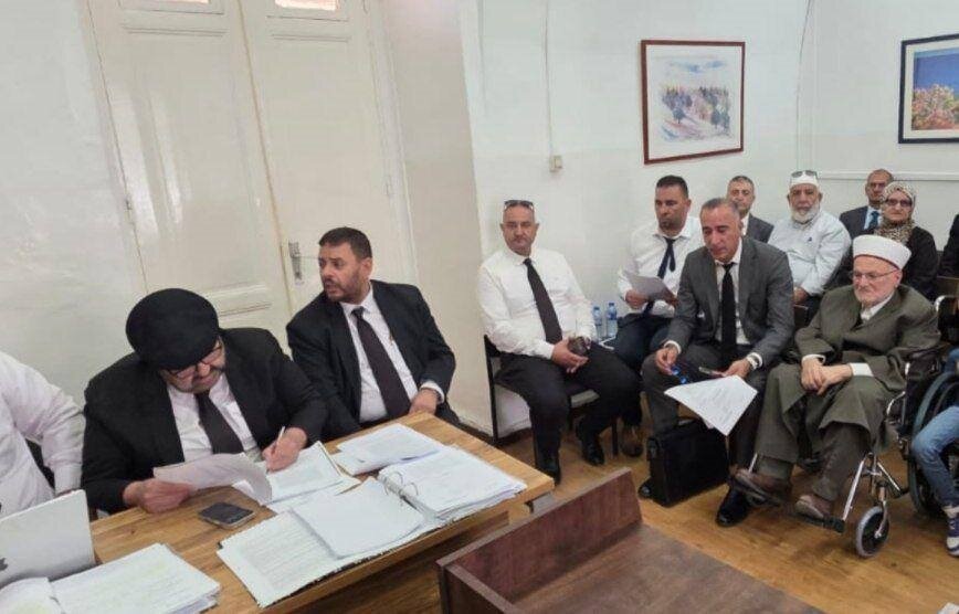 Sheikh Ekrima Sabri denies terrorism charges before Israeli court